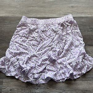 Floral Purple Skirt